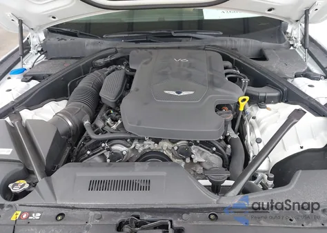 2020 Genesis G80 3.8 Rwd z USA, uszkodzony, nr VIN KMTFN4JE7LU337129